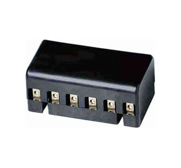 Fuse Holder - Plastic Metal, 70x30x25 mm, Panel Mount, 6 Slots | 10A, 250V, Multiple Fuse Slots, Durable Design