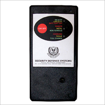 H 2044(LED) - 150x75x22mm, 100 sqcm Coil Area | Metal Detector, Audio Alarm, Portable, Ferrous & Non-Ferrous Detection