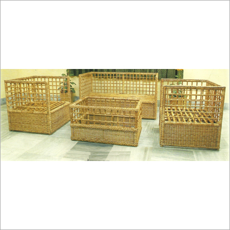 Cane Box Sofa Set