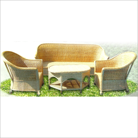 Cane Sofa Set