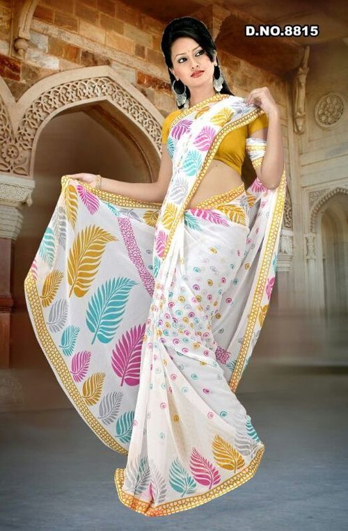 Printed Saree