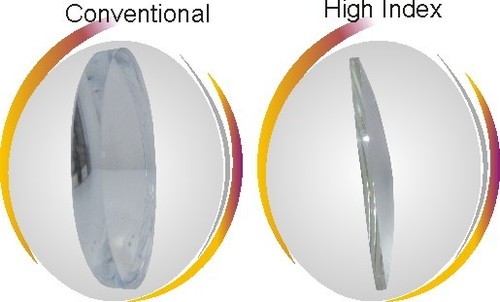 CR HIGH INDEX LENSES