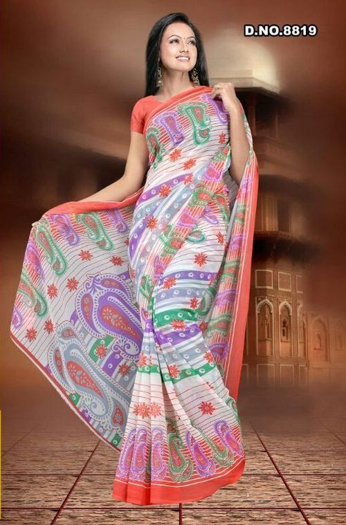 Printed Saree