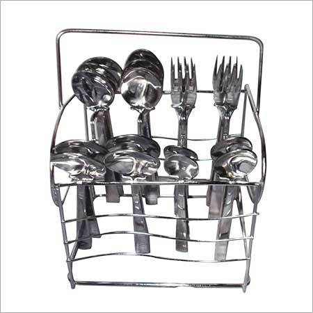 Steel Cutlery Stand