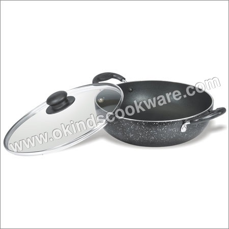 Deep Karahi With Glass Lid