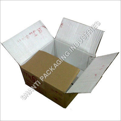 Brown Hdpe Packing Corrugated Box 	