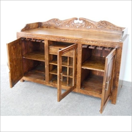 Bar Sideboard open