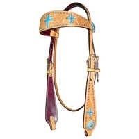 Western Leather Halter