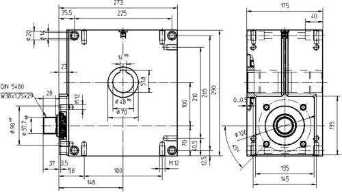 E Servo Worm Gear Units