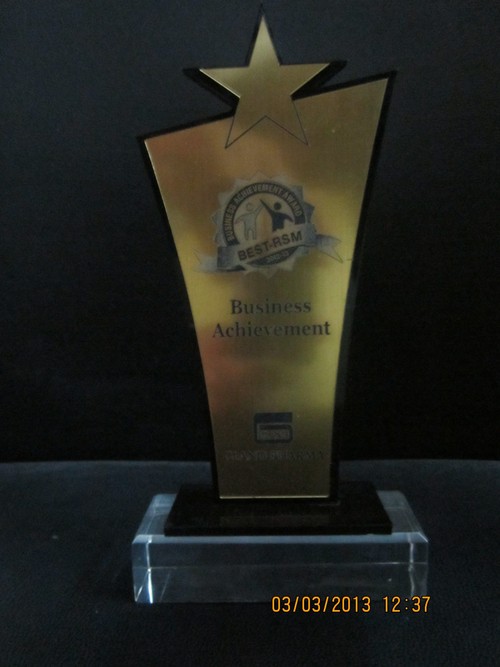 Crystal Acrylic Trophy