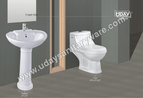 Sanitary ware bathroom set