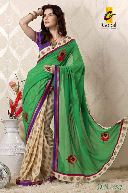 Bamberg Butti Saree