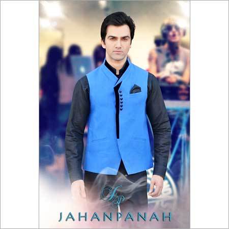 Waist Coats - Cotton Blend, Various Sizes, Blue | Comfortable Fit, Durable Material, Professional Look, Stylish Design, Versatile Style