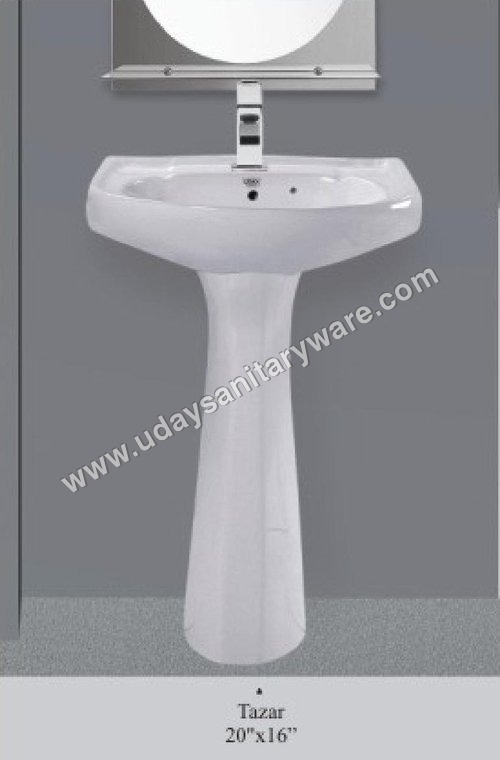 Plain Pedestal Wash Basin