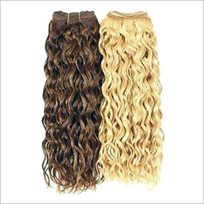 Blonde Curly Hair