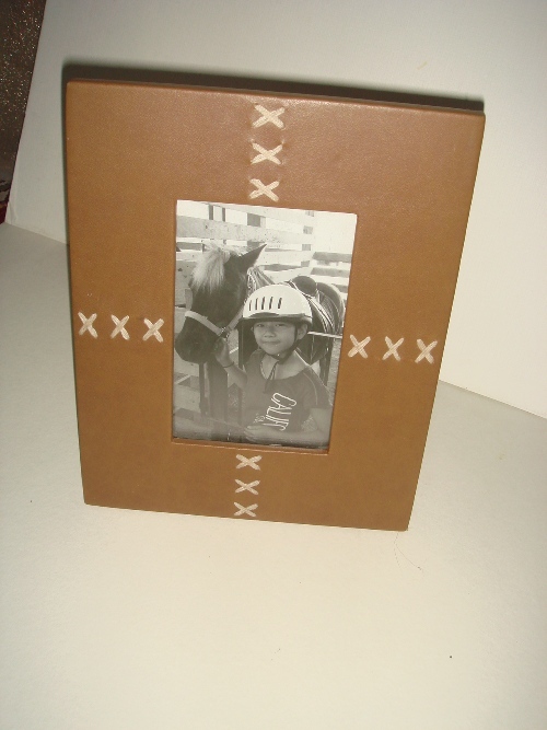 Pu Leather Photo Frame