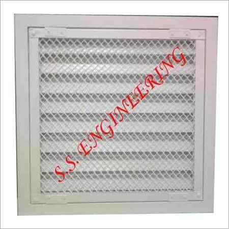 Aluminum Louver With Bird Screen