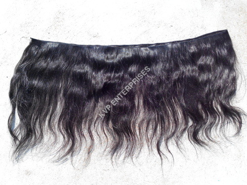 Black Achine Weft Human Hair