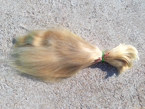 Golden Color Human Hair