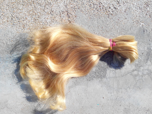 Golden Human Hair Accessories