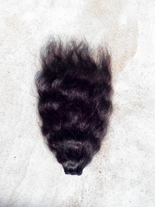 Black Real Indian Human Hair