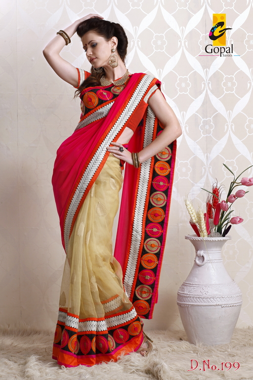 Bembarg Designer Saree