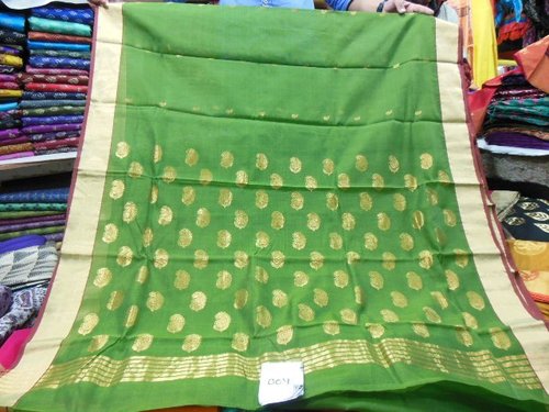 Chanderi silk zari sarees