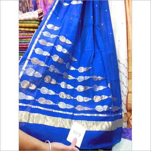 Chanderi silk zari sarees