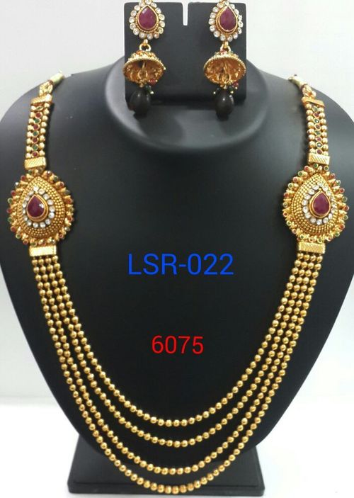 Gold Long Necklace Sets