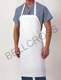 White Cotton Apron