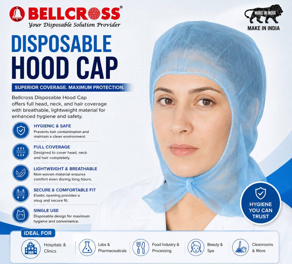 Disposable Hood Cap - Application: Hospital