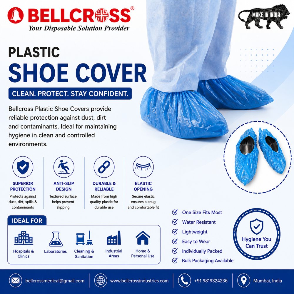 Disposable Plastic Shoe Cover