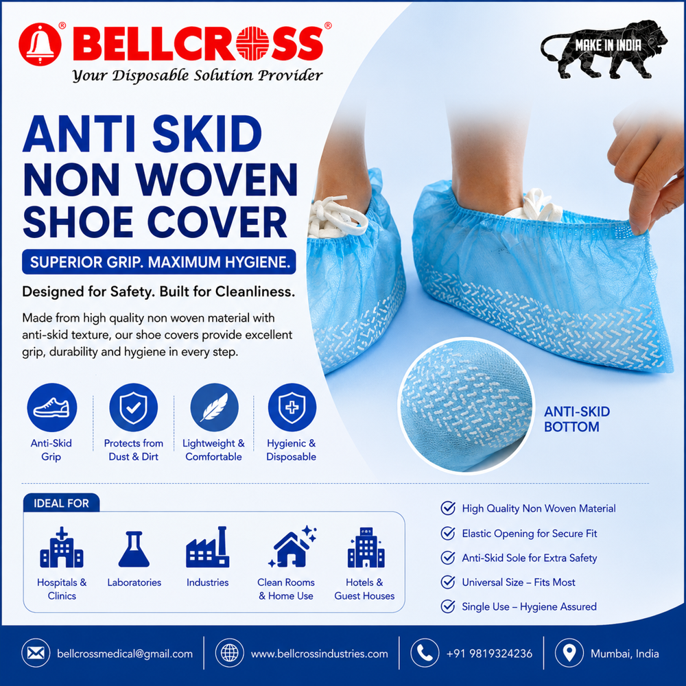Anti Skid Shoe Cover Non Woven