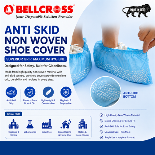 Anti Skid Shoe Cover Non Woven