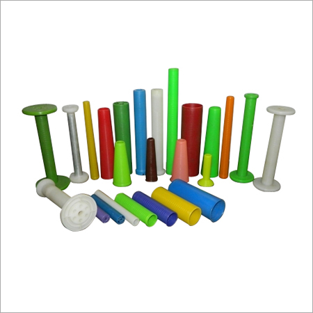 ALL RANGE OF TEXTILE PLASTIC BOBBINS