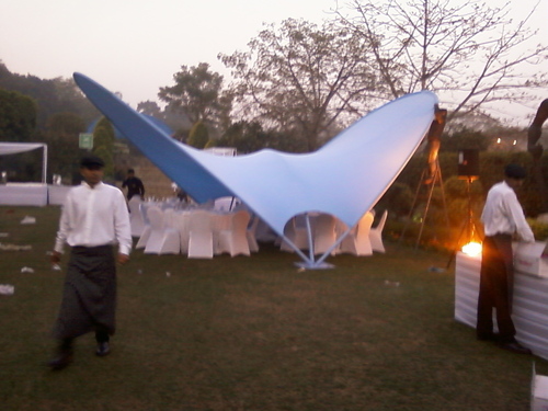 Exhibition Tensile Structure