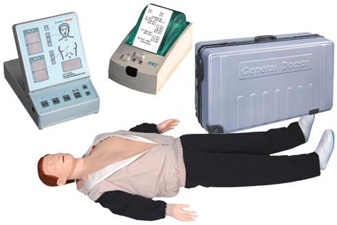 Adult CPR Training Manikin - PVC, 170x60 cm, GD/CPR 280S | Realistic Simulation, Audio/Visual Feedback, Portable Design