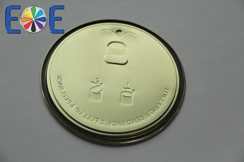 Mexico 404 aluminum dry food easy open end manufacturer