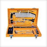 Post Mortem Instrument Set - Stainless Steel Construction, Ergonomic Handles, Precision Tips, Comprehensive Surgical Tools For Autopsy Procedures