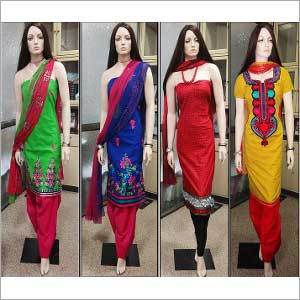 Cotton Embroidered Dress
