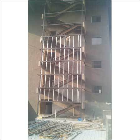 Fire Escape Staircase By Suniti Constructions