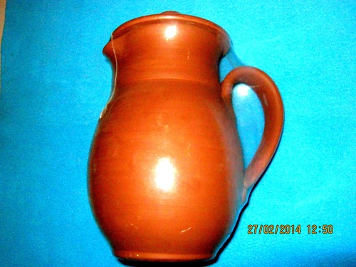 CLAY WATER JUG