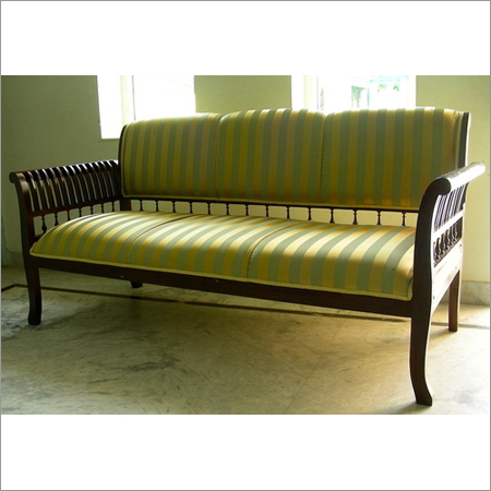 Elegant Wooden 3 seater