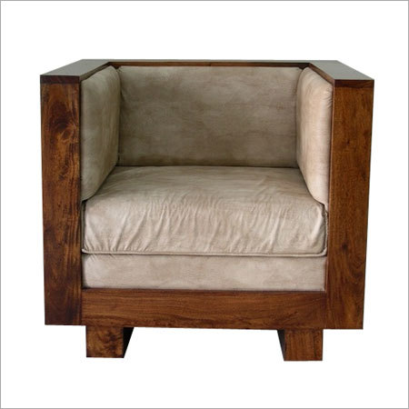 Square Wooden Sofa