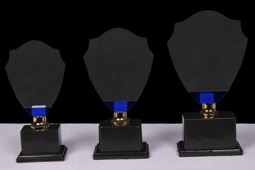 clear acrylic with fiber base