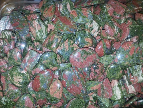 Unakite Mix Cab Gemstone