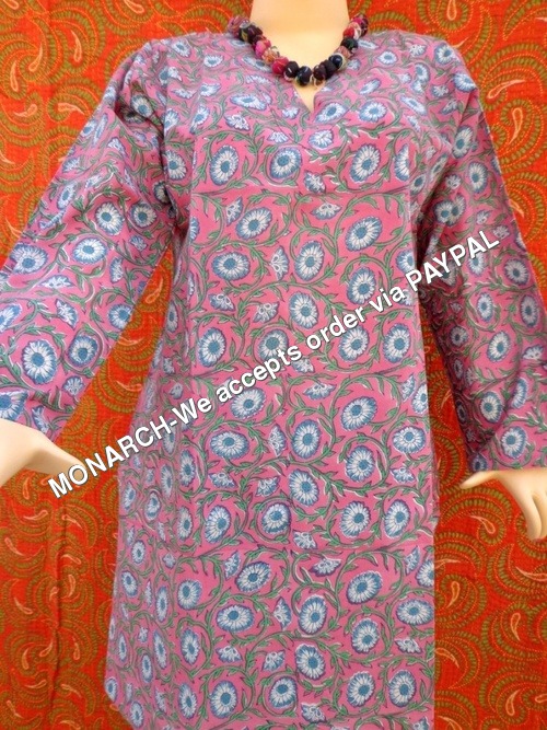 Gulshavari Flower Print Kurti