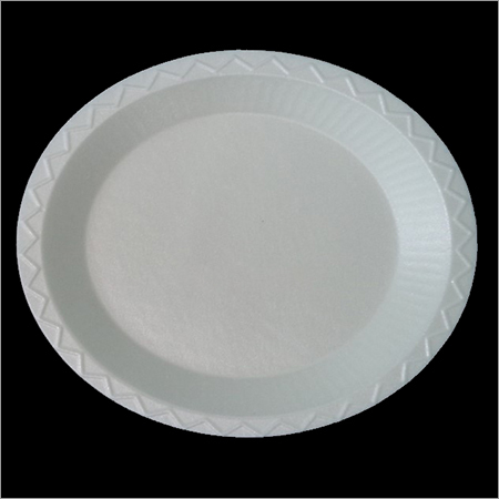 Thermocol Plain Round Plate
