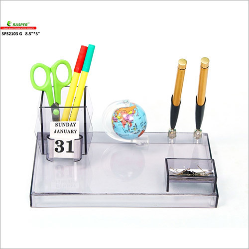Office Pen Stand With Globe