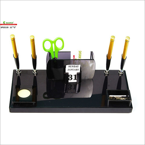 Office Pen Stand With Four Pen Holder
